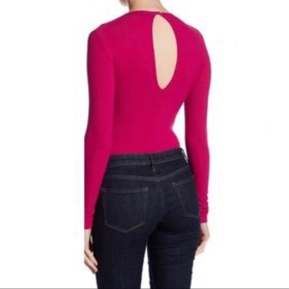 TOPSHOP Keyhole Ribbed Bodysuit from Nordstrom - Picture 2 of 4